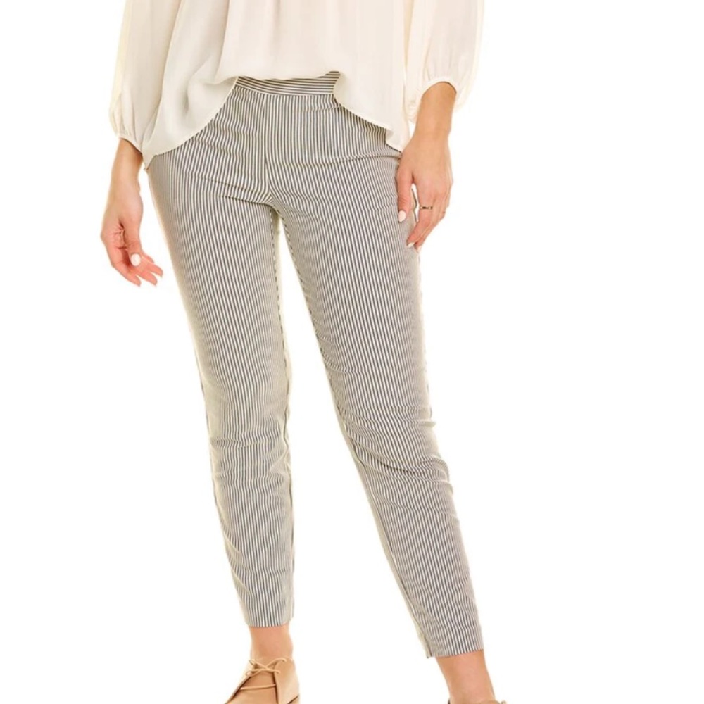 Donna Karan Skinny Side Zip Pant